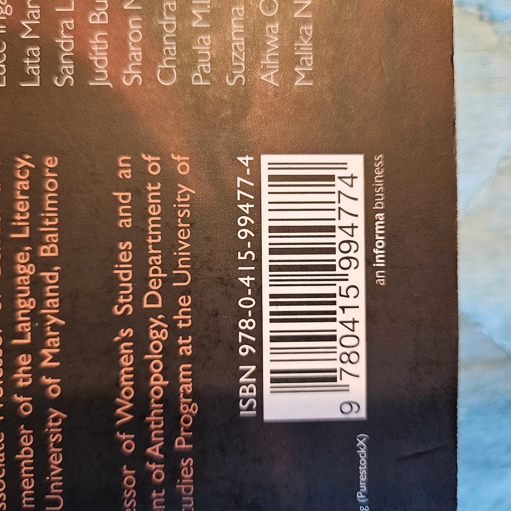 (2 For $30) Barnes & Noble Feminist Theory Reader - Orange and Black - Picture 4 of 5